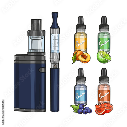 Vector set electronic cigarette