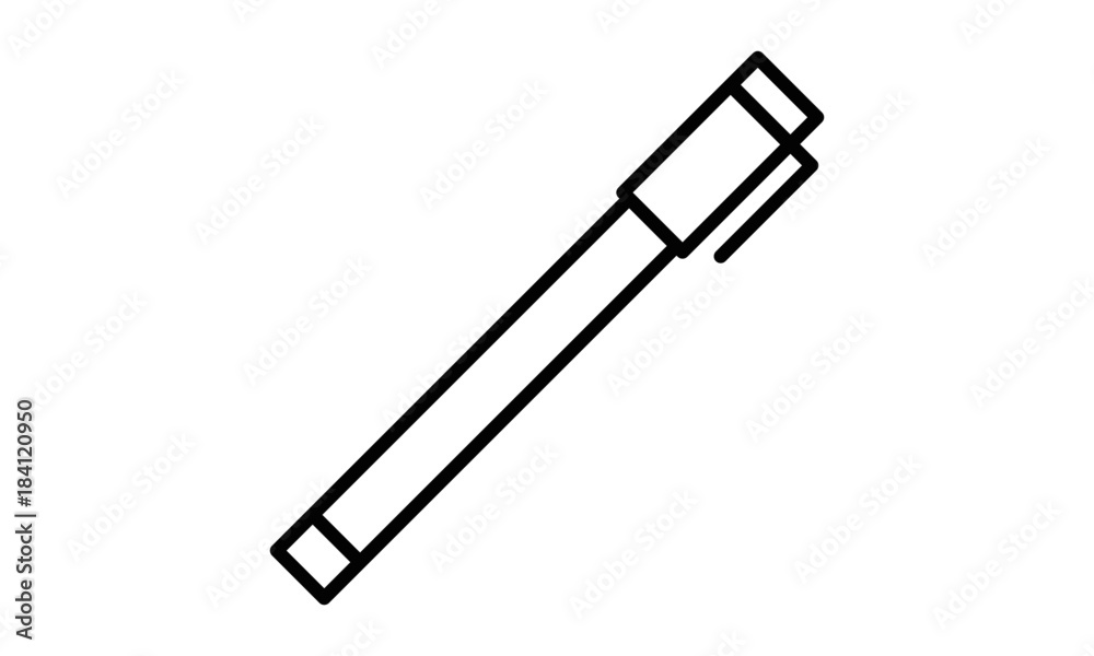 Modern Pen Icon Illustration Modern Pen Icon Illustration