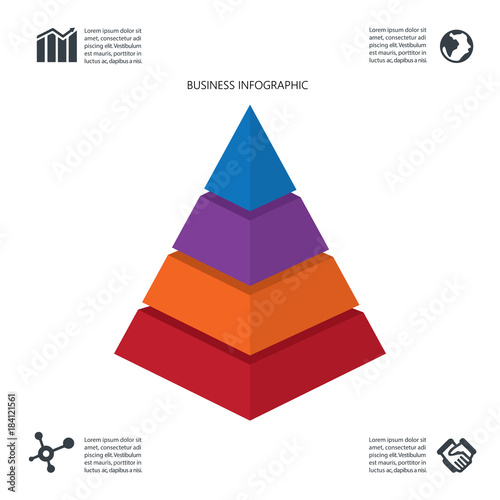 Triangle Elegant Business Infographic Design