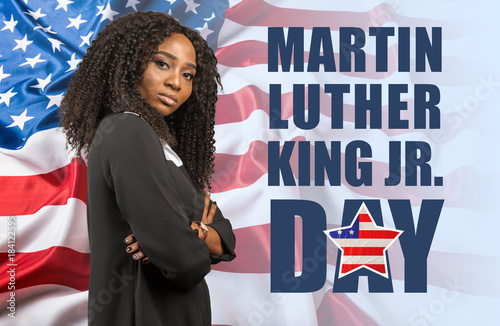 Happy martin luther king day background