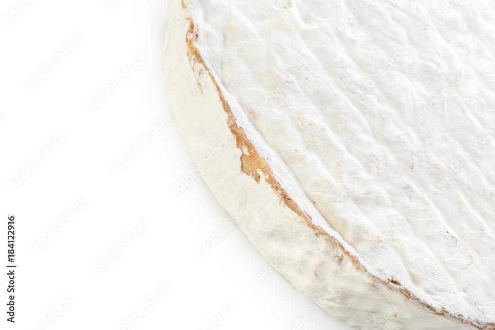 cheese isolated on white