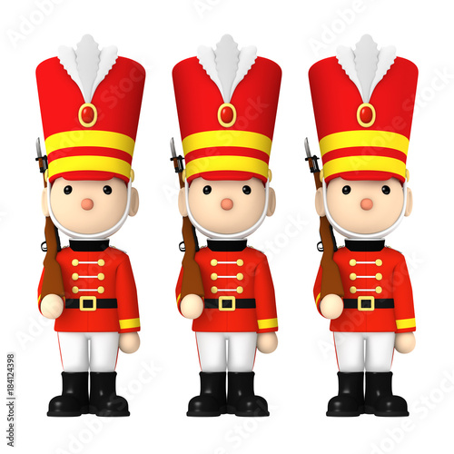 おもちゃの兵隊 3dイラスト 01 Stock イラスト Adobe Stock