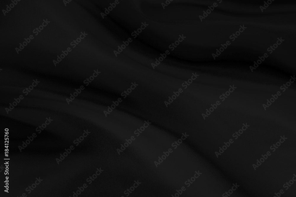 Black fabric texture for background and design, beautiful pattern of silk or linen. Black fabric texture for background and design, beautiful pattern of silk or linen.