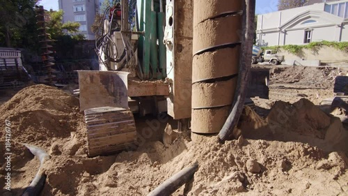 Wallpaper Mural Drilling machine takes out a drill Torontodigital.ca