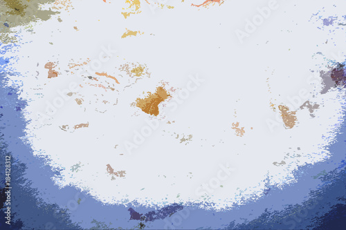 Color abstract digital illustration for design