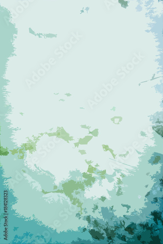 Color abstract digital illustration for design