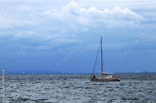 A sailing ship on the Lake Constance in Germany © Jolanta Mayerberg