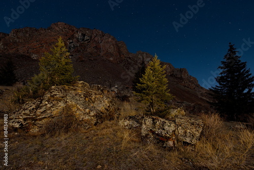 Russia. The South Of Western Siberia  Autumn in the Altai Mountains.