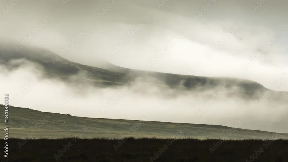 ICELAND Langanes Hill Clouds Timelapse ICELAND Langanes Hill Clouds Timelapse