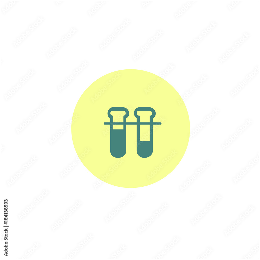 Test tubes icon Test tubes icon