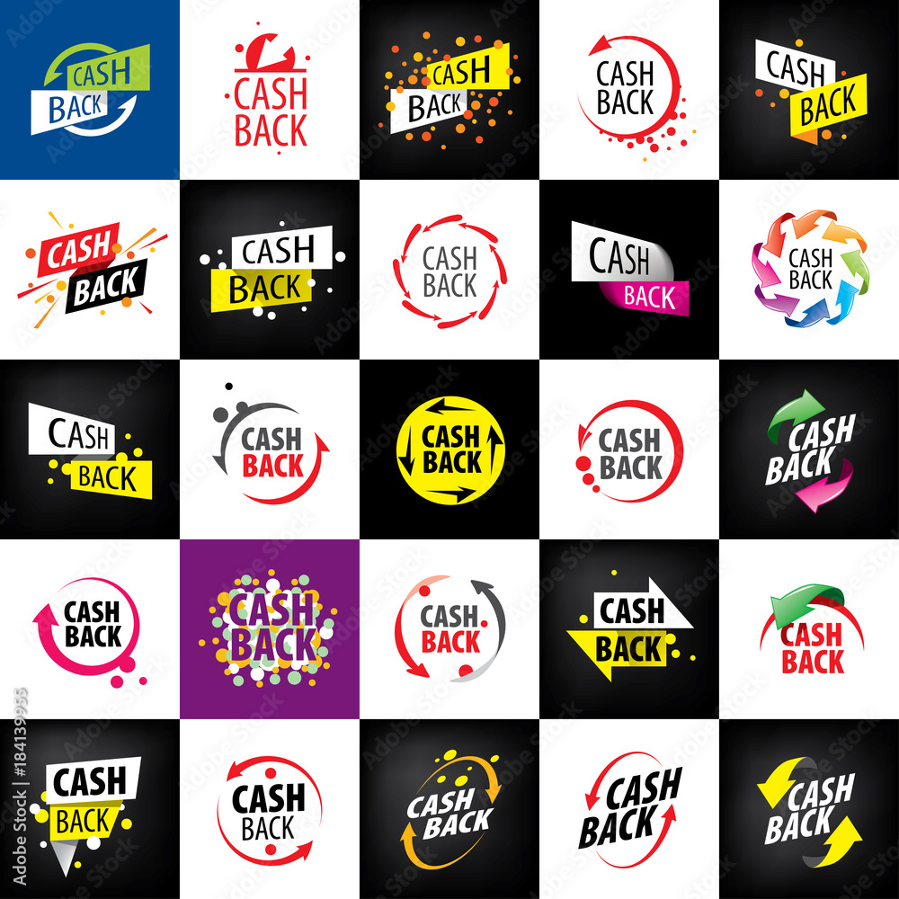 Obraz premium emblem cash back