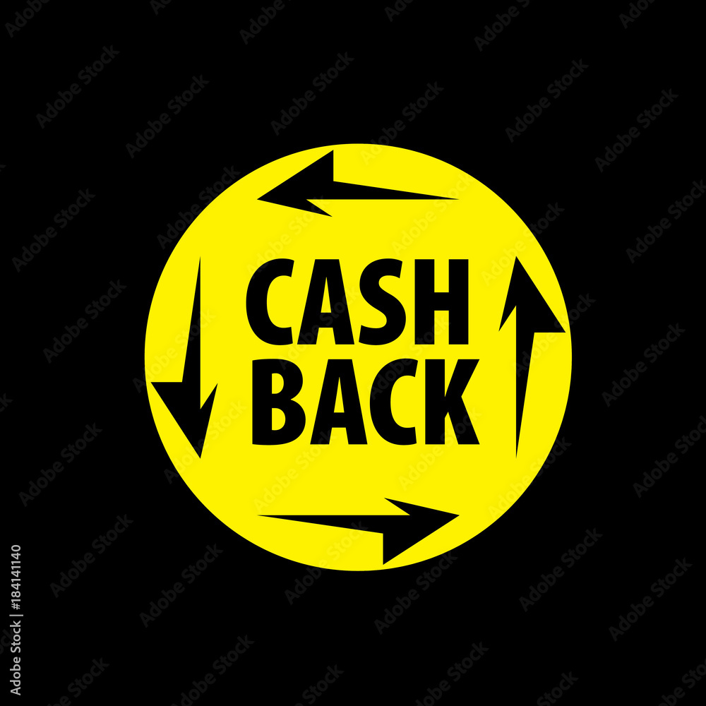 Obraz premium emblem cash back