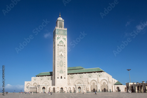 Hassan II Mosque the landmark in Casablanca 