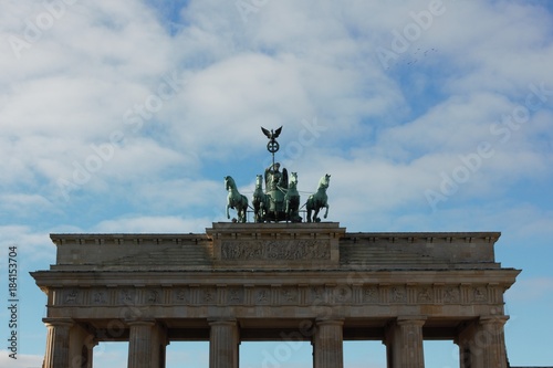 Quadriga, Berlin, Himmel, Monument 