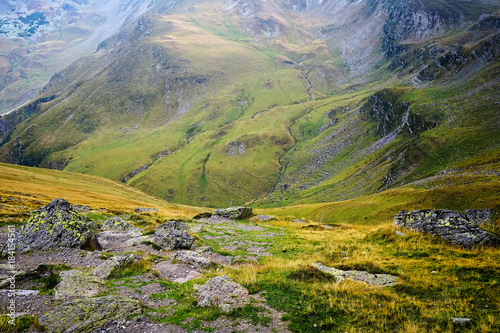 Summer alpine landscape in Tarcu Mountains, Carpathians, Romania, Europe © Rechitan Sorin