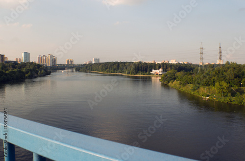 Вид с моста на водоканал