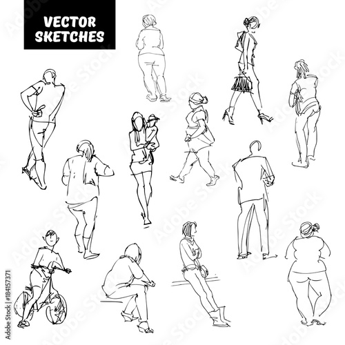 Vector set of sketches