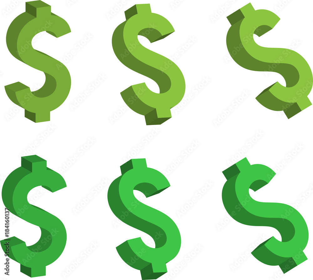 Dollar Sign 3d Dollar Sign 3d
