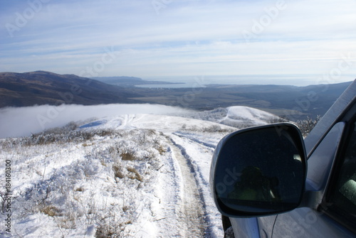 Mountain winter tale in Gelendzhik