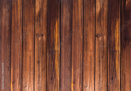 board dark brown background vertical, texture natural wooden