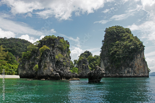 Rocks above the sea