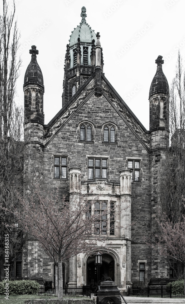 University of Toronto. (Black and white)