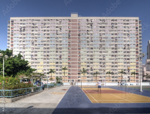 Public Housing Estate in Hong Kong