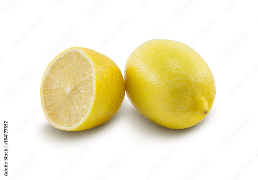 Lemon Isolated On White Background Lemon Isolated On White Background