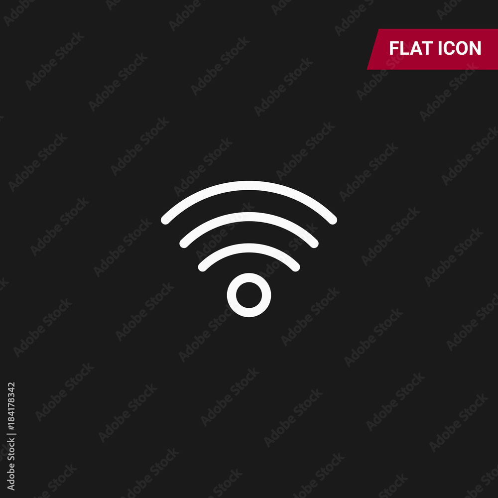 Wireless and wifi icon or sign for remote internet access. Podcast vector symbol. Wireless and wifi icon or sign for remote internet access. Podcast vector symbol.