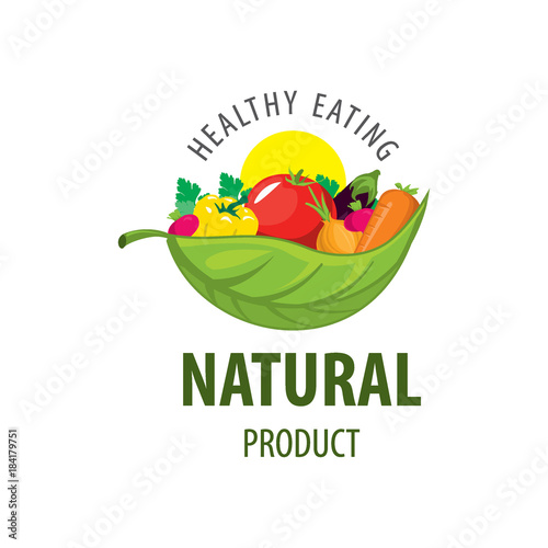 vector logo printing for natural products