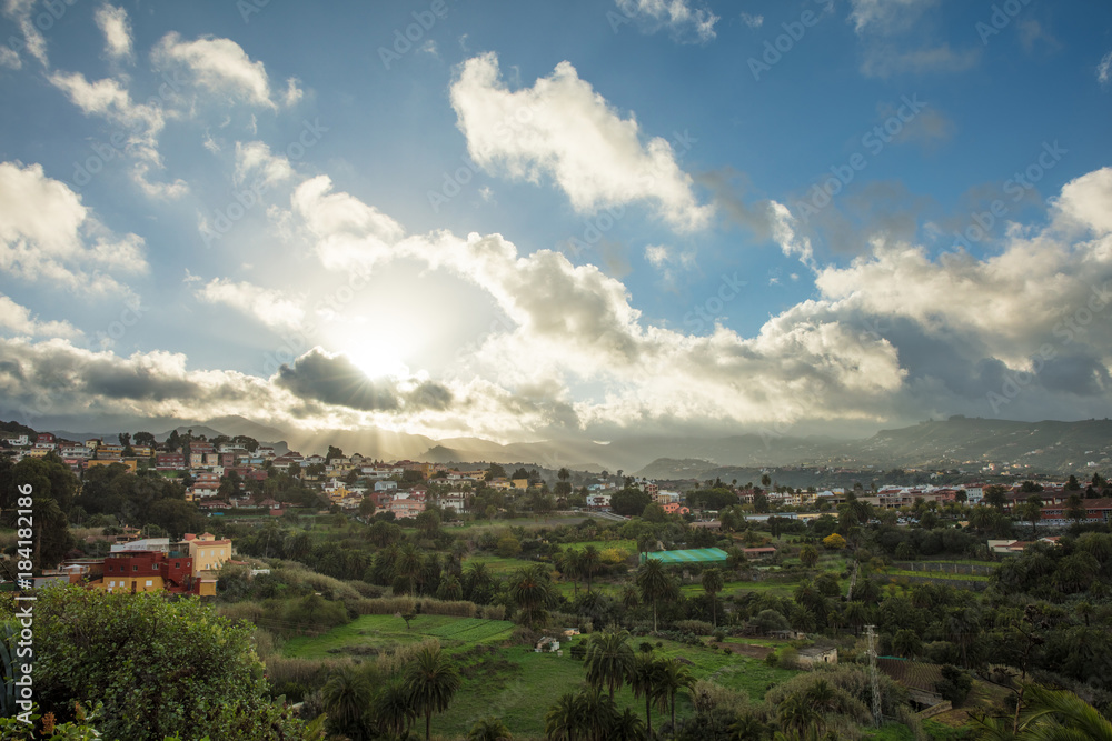 Idyllisches Dorf in Gran Canaria