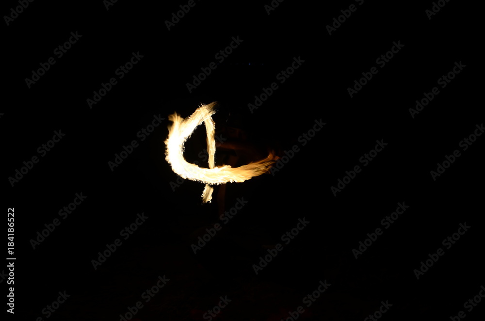 Fototapeta premium fuego movimiento
