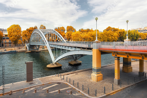 Arch footbridge Passerelle  photo