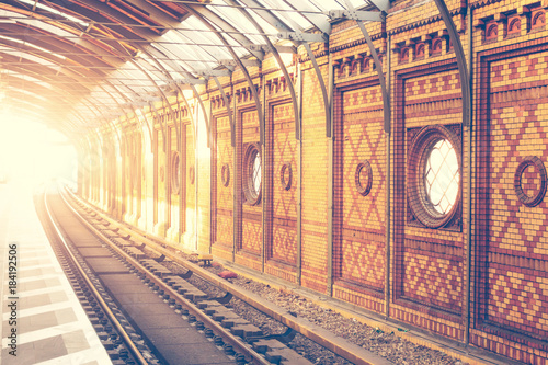 Photography trainstation at berlin, hackescher markt