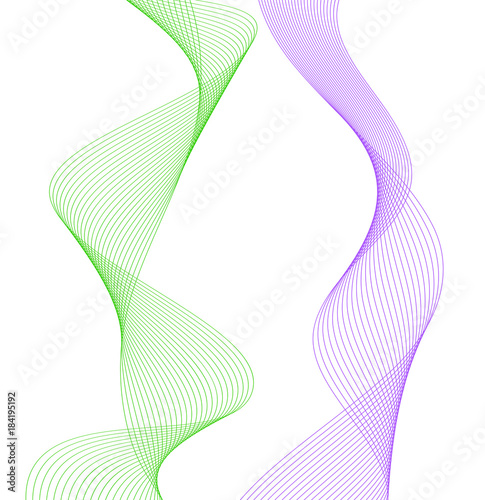 Design element many parallel lines wavy from03