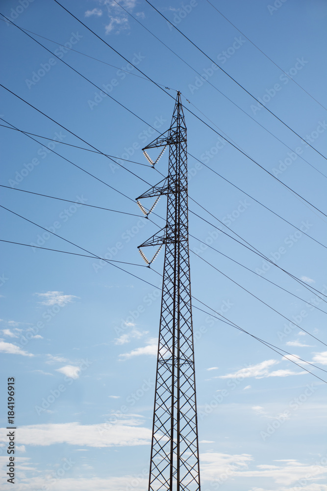 Current cable pole Current cable pole