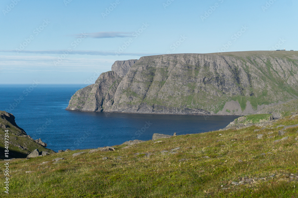 North Cape, the famous tourist attraction, Finnmark, Norway