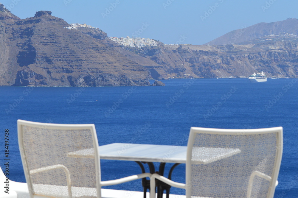 Fototapeta premium Santorin