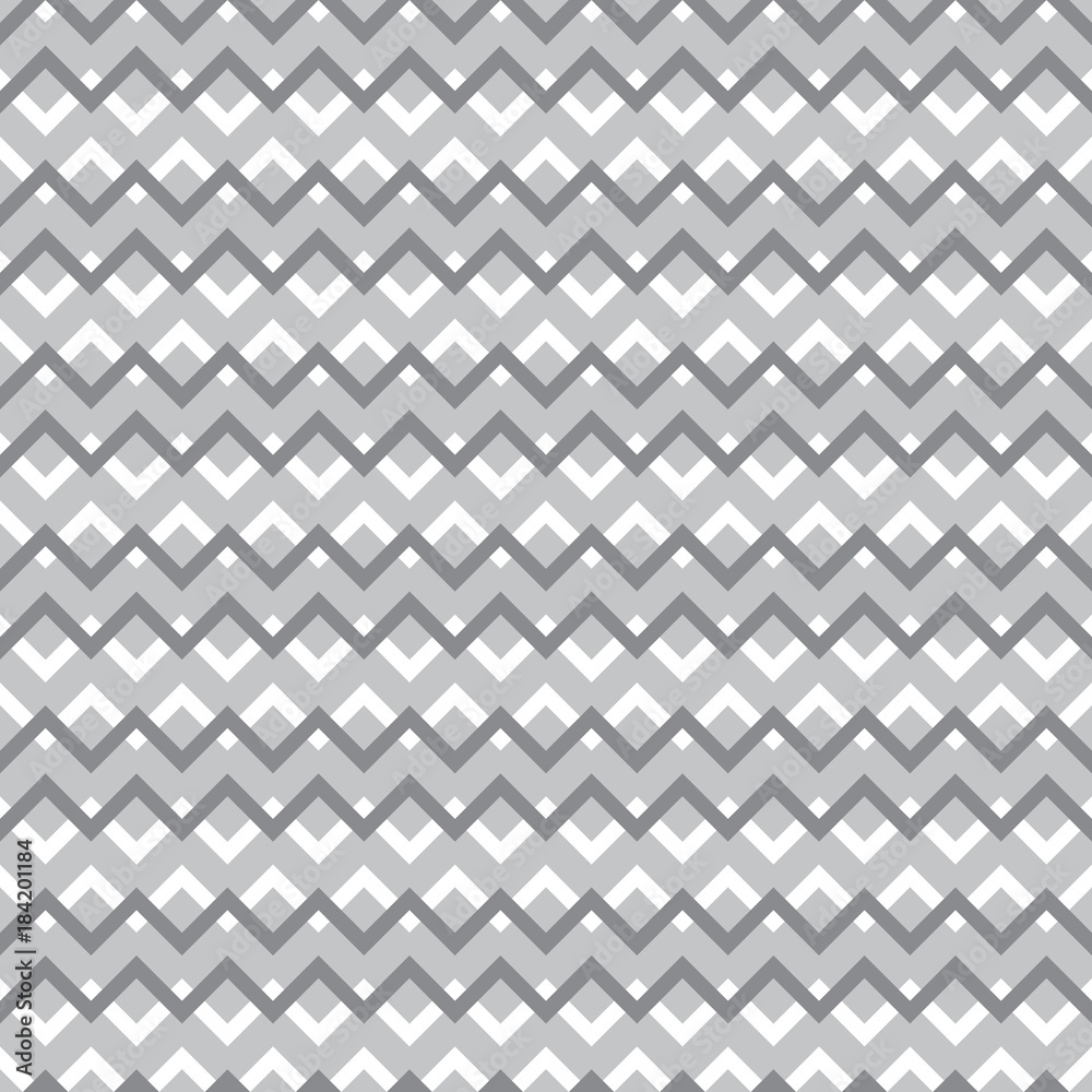 Abstract seamless pattern of geometric shapes. Motion and fluctuation of shapes. Abstract seamless pattern of geometric shapes. Motion and fluctuation of shapes.