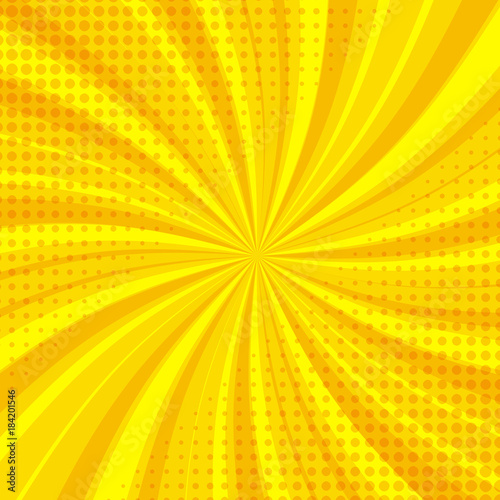 Comic book page bright abstract background