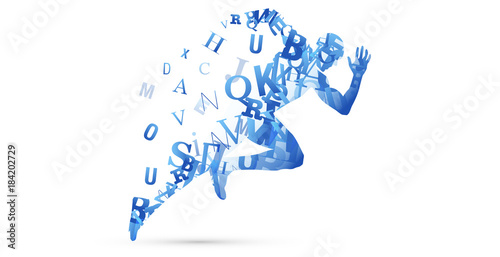 corsa, correre, competizione, sport, lettere