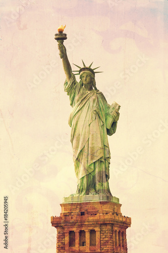Statue of Liberty - vintage Look