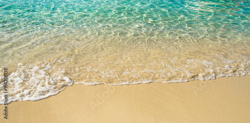 soft wave on Beach  © Nico