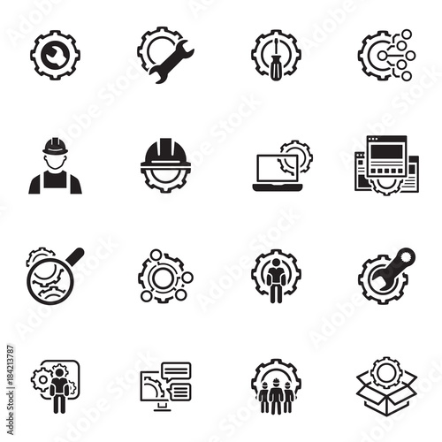 Line Engineering Icons