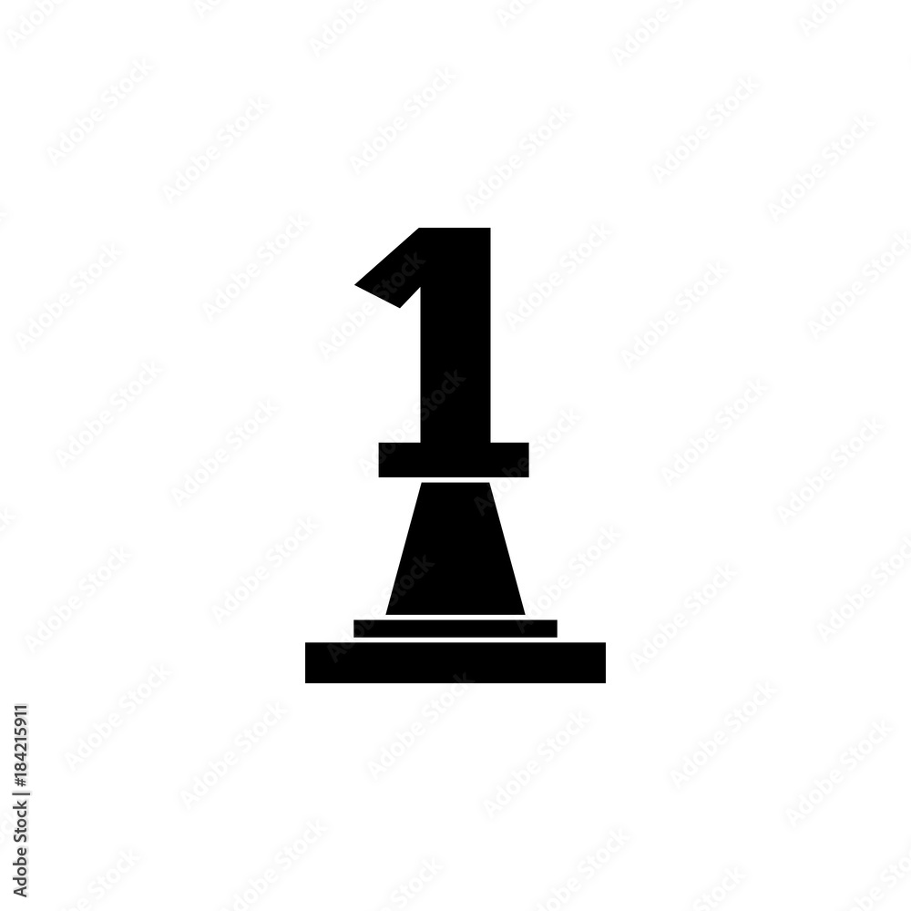 trophy with number one icon. The sign of win Icon. Premium quality graphic design. Signs, symbols collection, simple icon for websites, web design, mobile app trophy with number one icon. The sign of win Icon. Premium quality graphic design. Signs, symbols collection, simple icon for websites, web design, mobile app