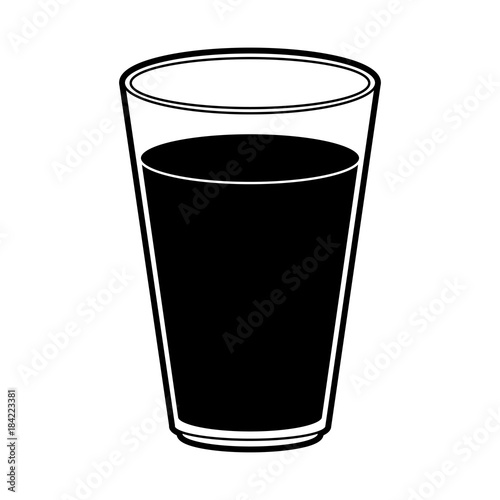 Fotografia Juice glass isolated