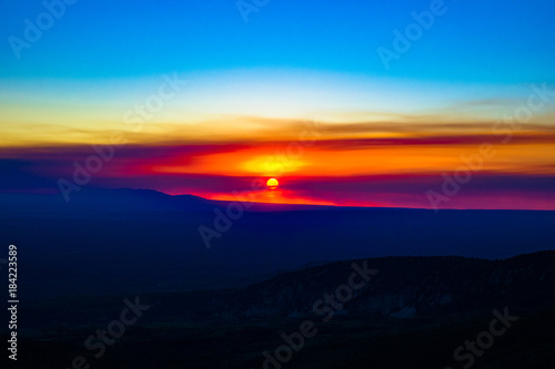 Sunset in Durango, Colorado © Jeremy Janus