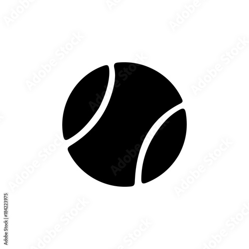 tennis ball icon. Sports Accessory icon. Sport element icon. Premium quality graphic design. Signs, outline symbols collection icon for websites, web design, mobile app