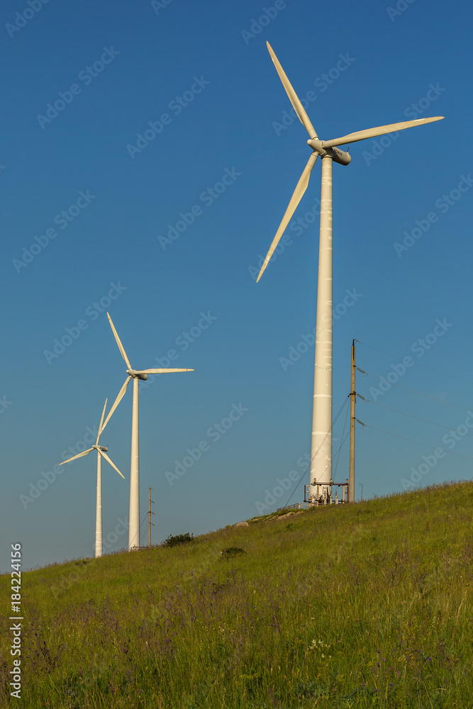 Wind power stations on Crimean peninsula Wind power stations on Crimean peninsula