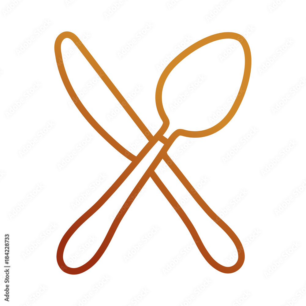 knife and spoon vector illustration knife and spoon vector illustration